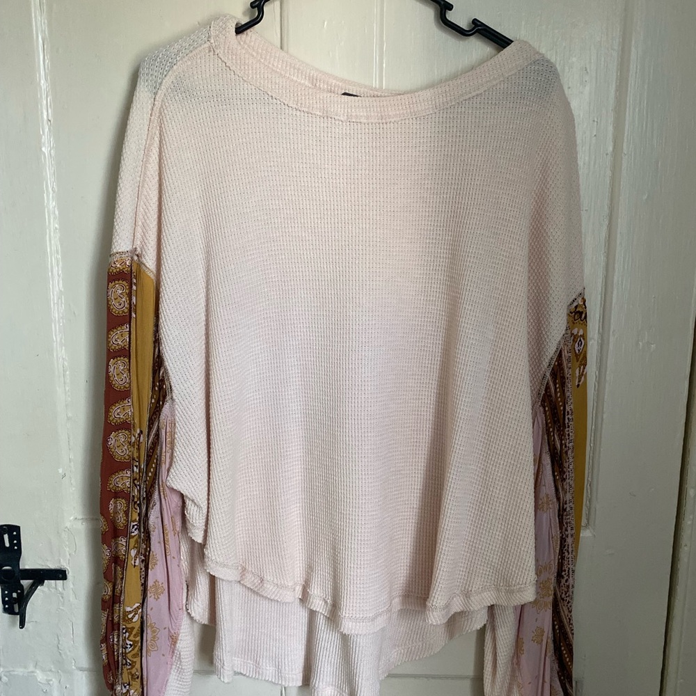 Free People Flowy Bell Sleeved Sweater